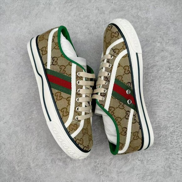 🥬gucci Tennis 1977 women's sneakers - Picture 2 of 7